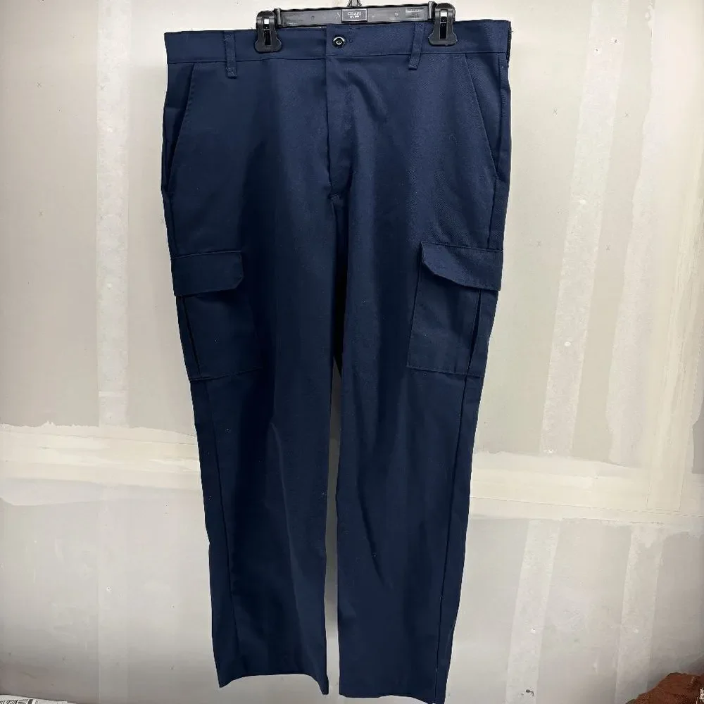 Vintage Red Kap Cargo Dark Navy Work‎ Pants Size 40x29 Grunge Skating Street EUC